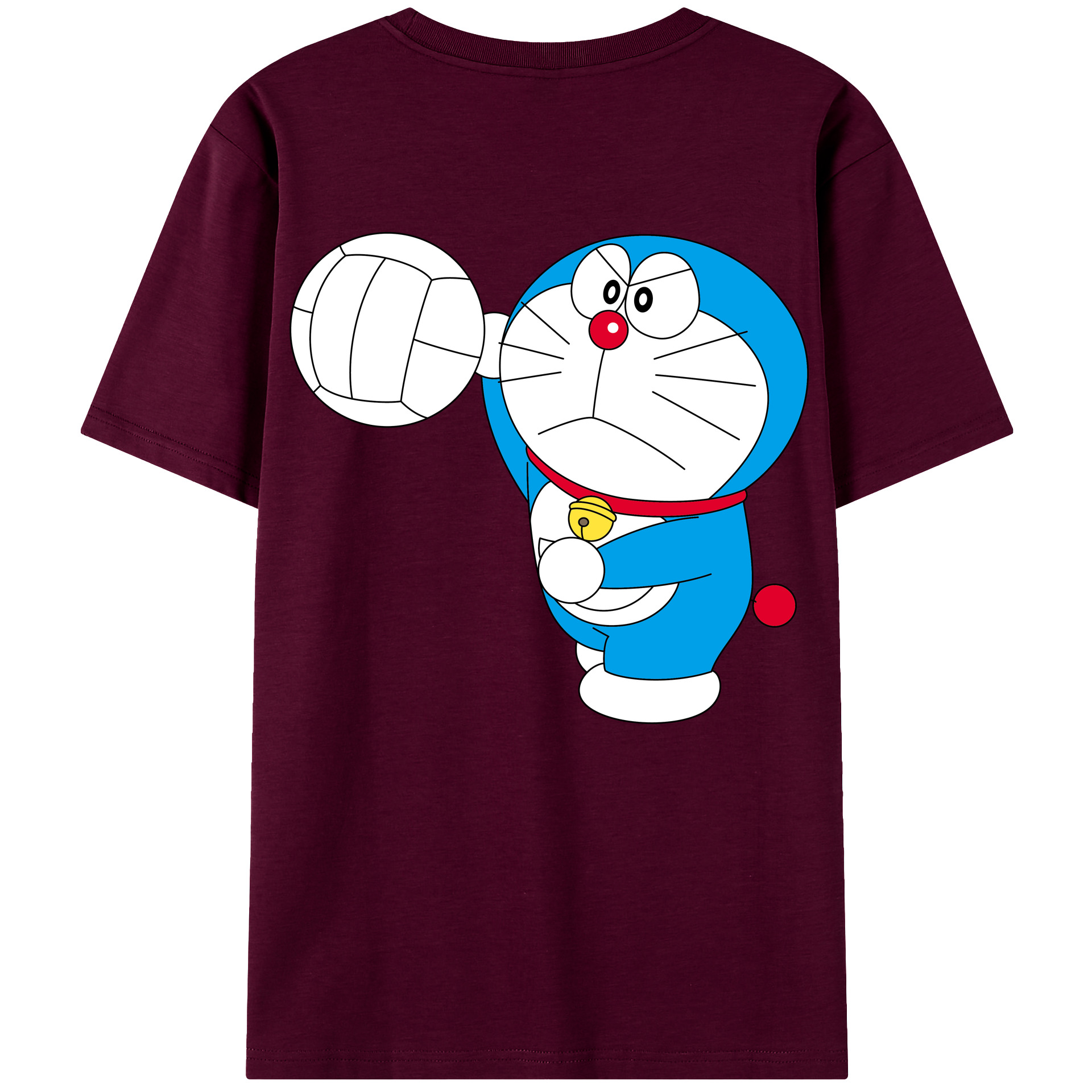 （画像用） ドラえもん Doraemon レディース半袖Tシャツ(バックプリント)